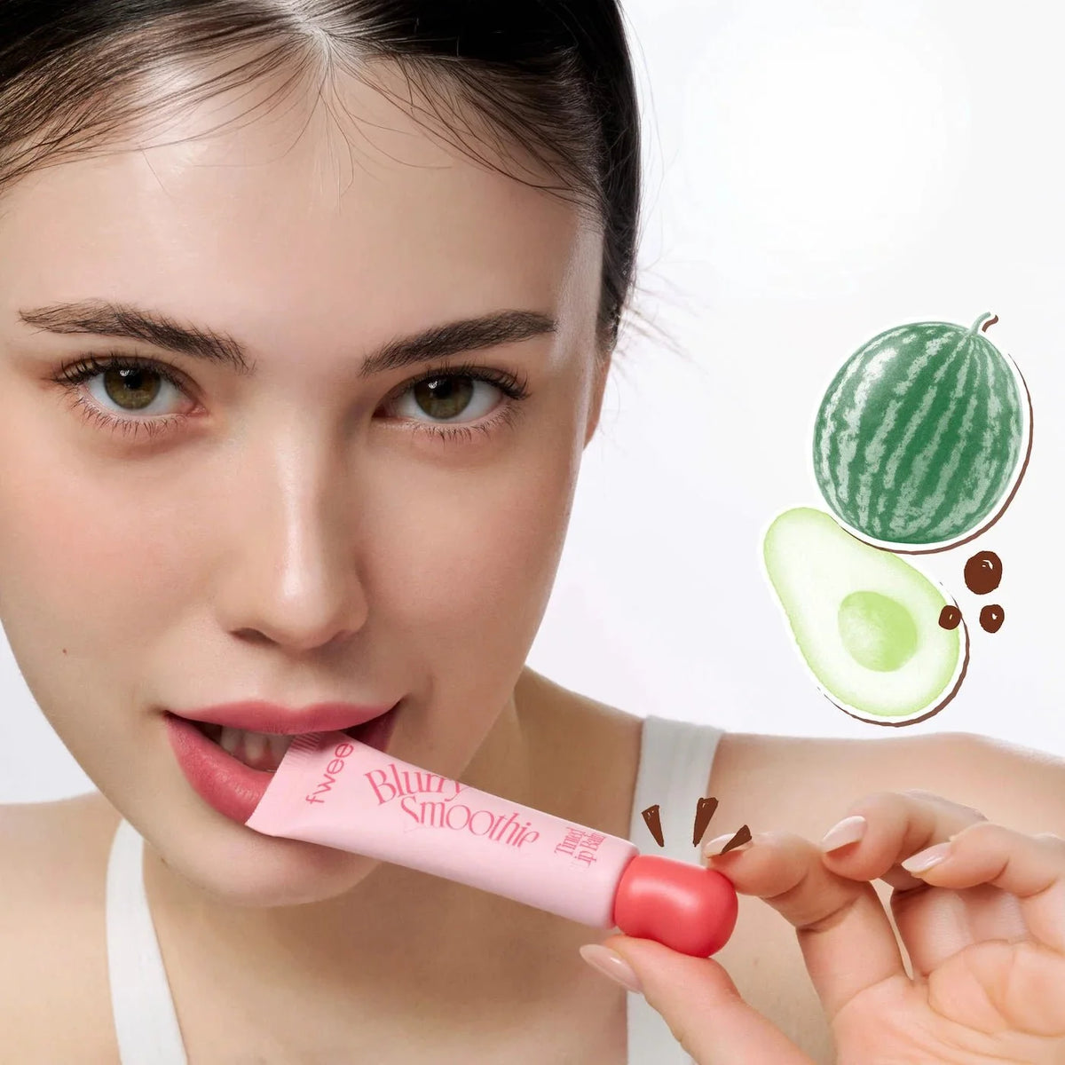 Fwee GLOWY Smoothie Tinted Lip Balm - 4 Colors