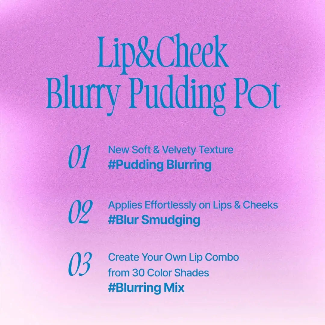 Fwee Lip & Cheek Blurry Pudding Pot #Cold Hearted Moment