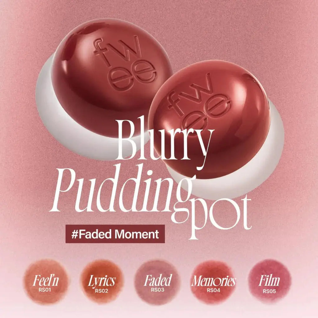 Fwee Lip & Cheek Blurry Pudding Pot #Faded Moment