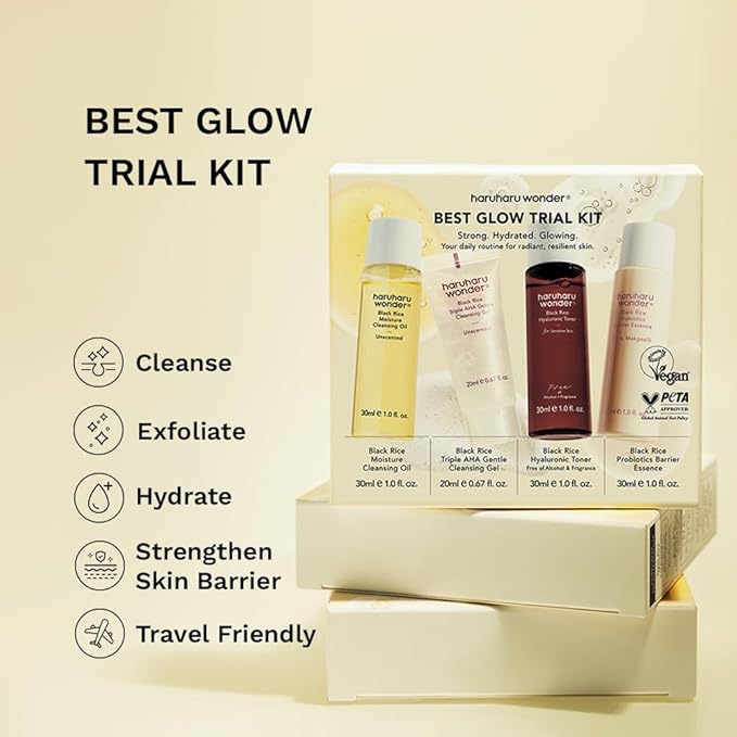 haruharu wonder Best Glow Trial Kit