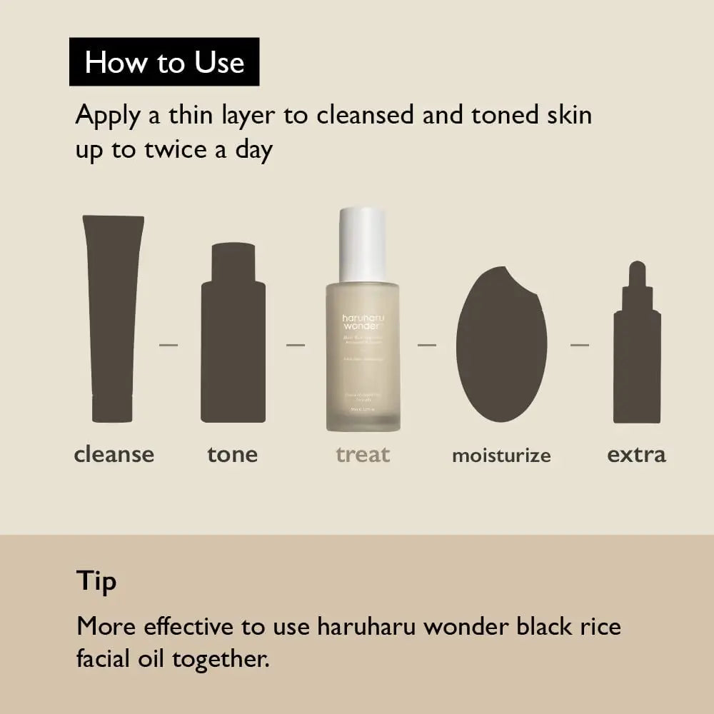 haruharu wonder Black Rice Hyaluronic Anti-wrinkle Serum 50ml
