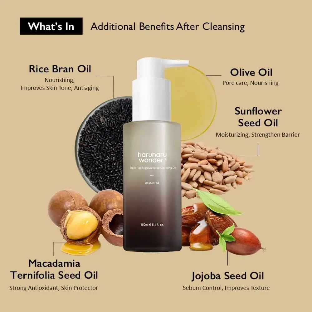 haruharu wonder Black Rice Moisture Cleansing 150ml