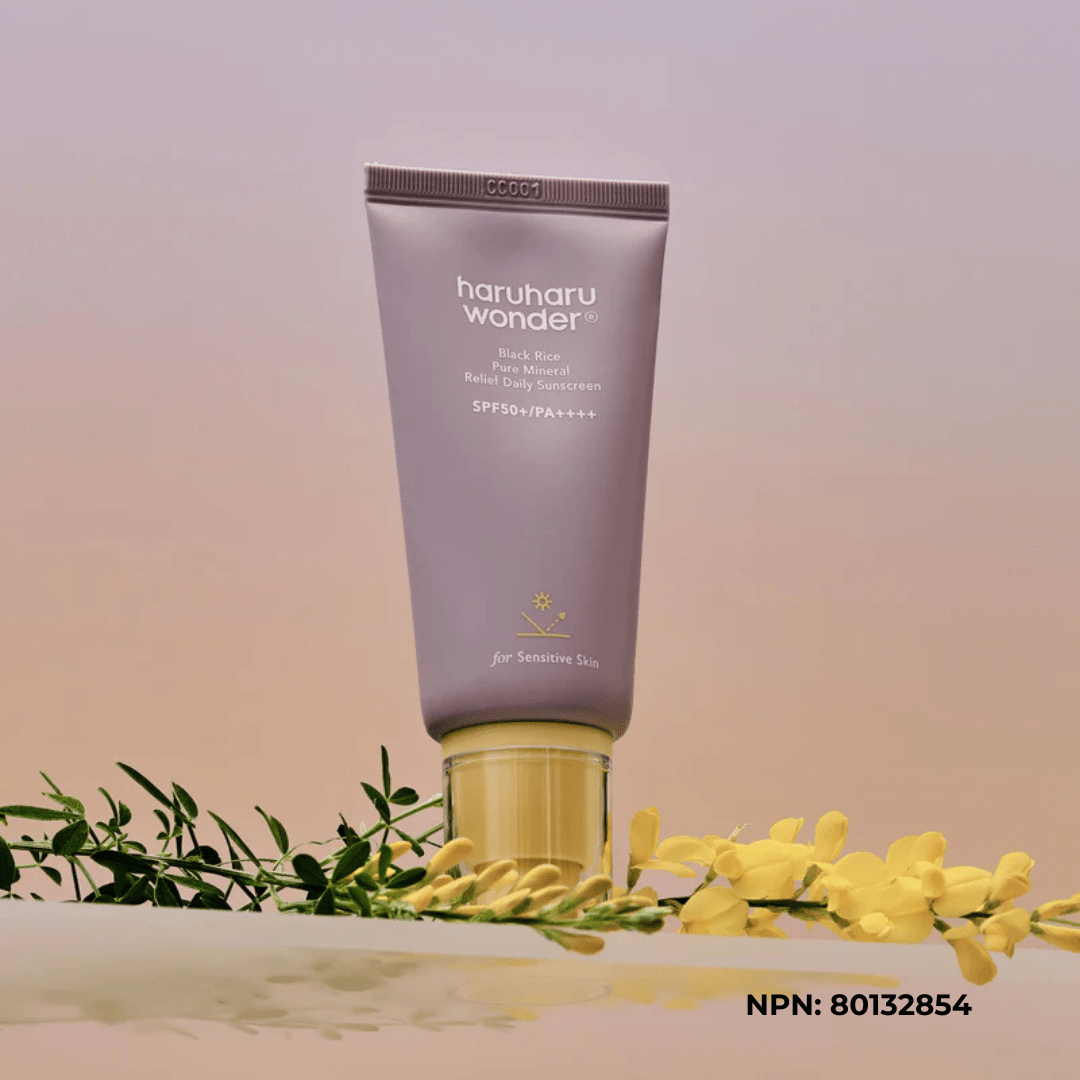 haruharu wonder Black Rice Pure Mineral Relief Daily Sunscreen SPF50+ PA++++