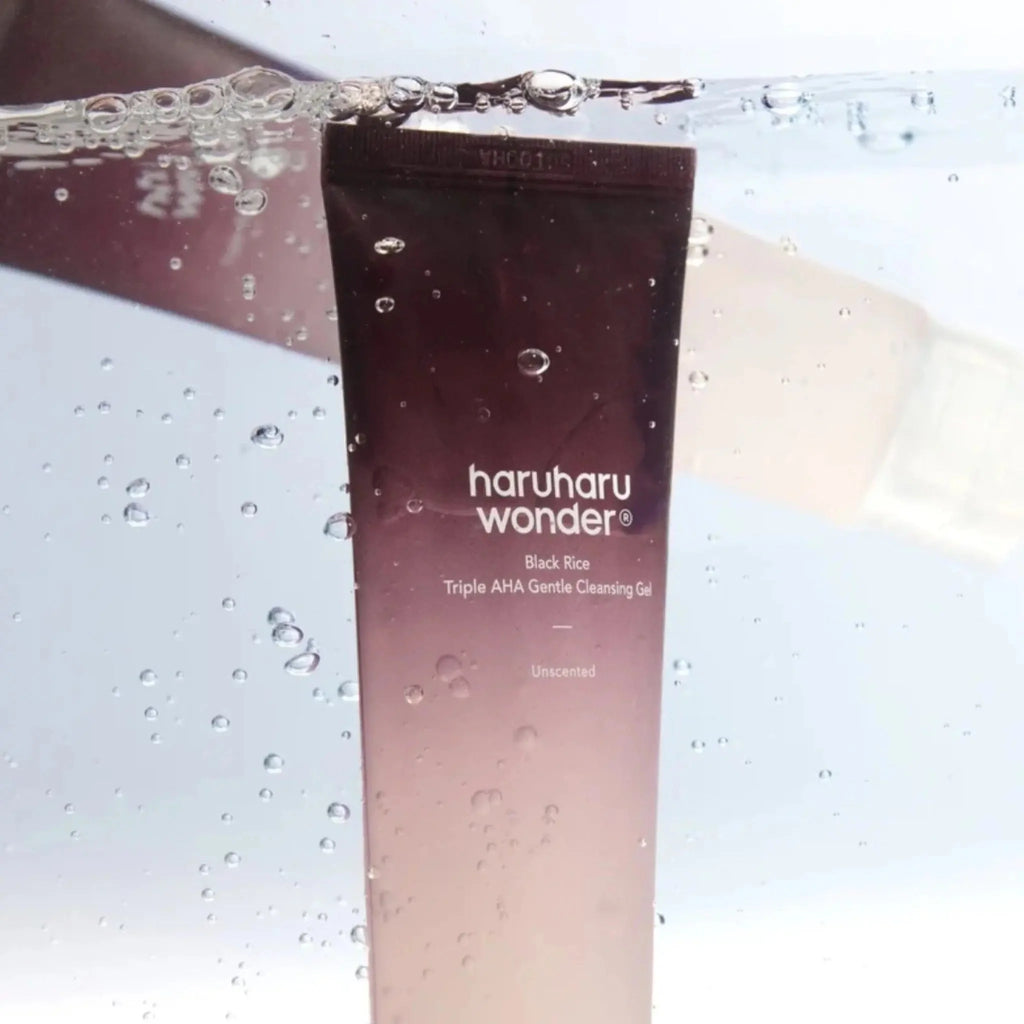 haruharu wonder Black Rice Triple AHA Gentle Cleansing Gel 100ml