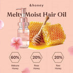 &Honey Melty Moist Repair Hair Oil 136g
