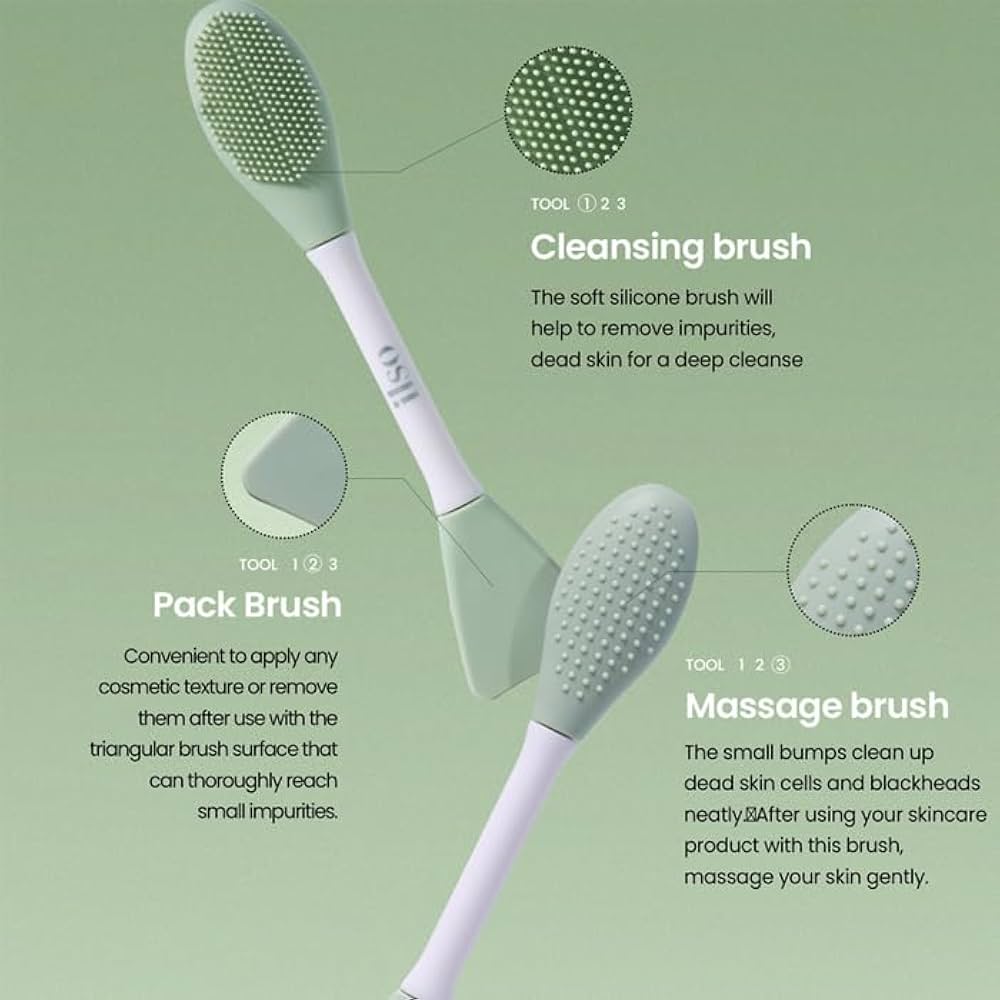 ilso Dual Clean Brush 1pc