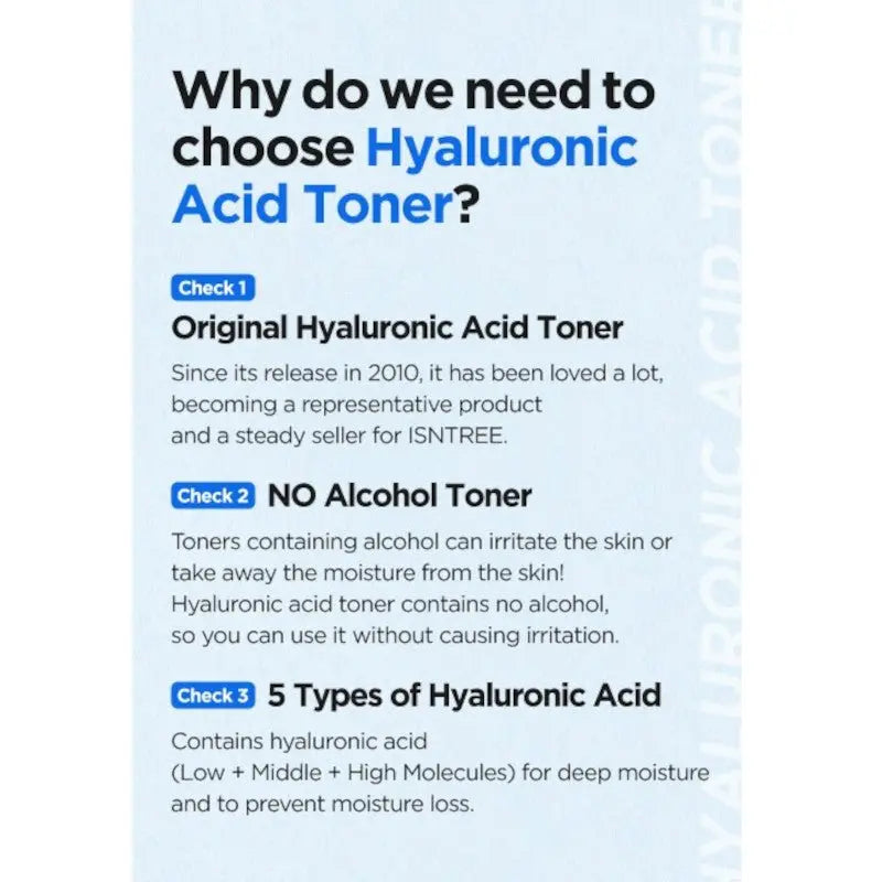 Isntree Hyaluronic Acid Toner 200ml