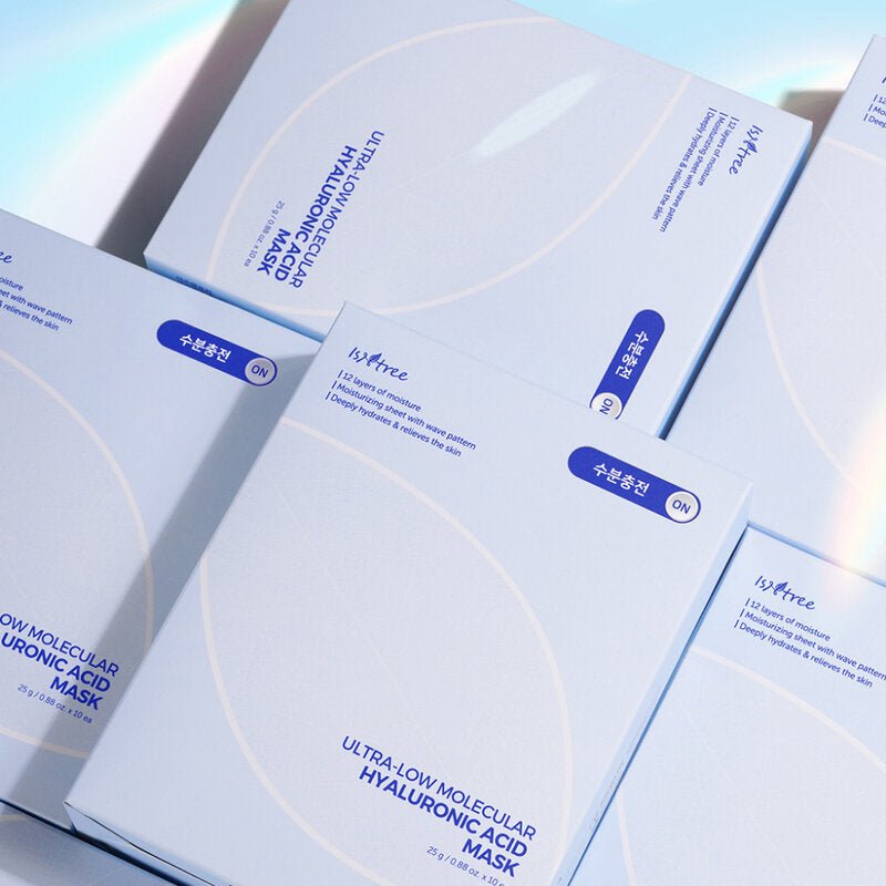 Isntree Ultra-low Molecular Hyaluronic Acid Mask Set 10p