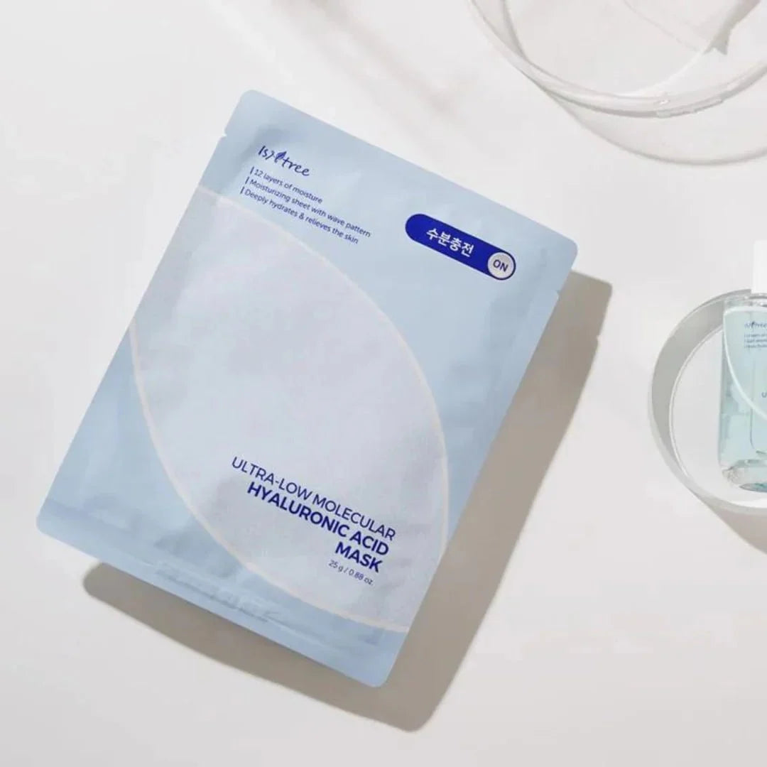 Isntree Ultra-low Molecular Hyaluronic Acid Mask Set 10p