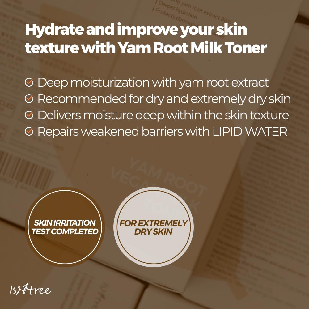 Isntree Yam Root Vegan Milk Toner 200ml