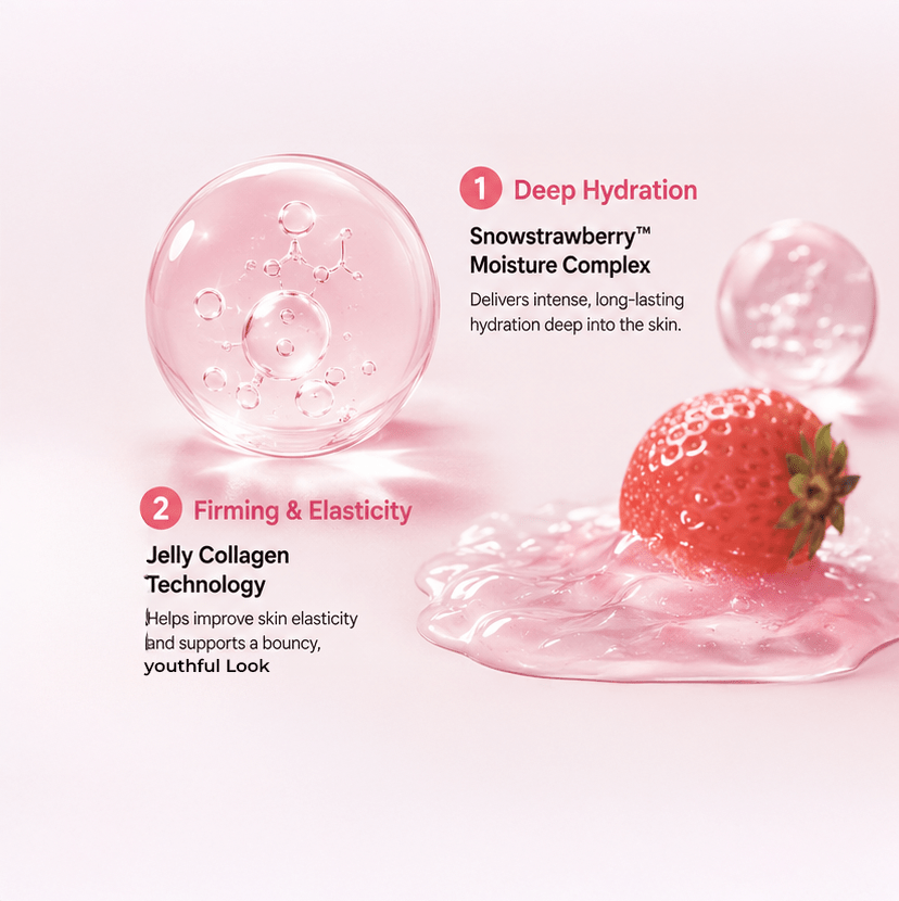 ISOI Hyal Snow Strawberry Jelly Mask