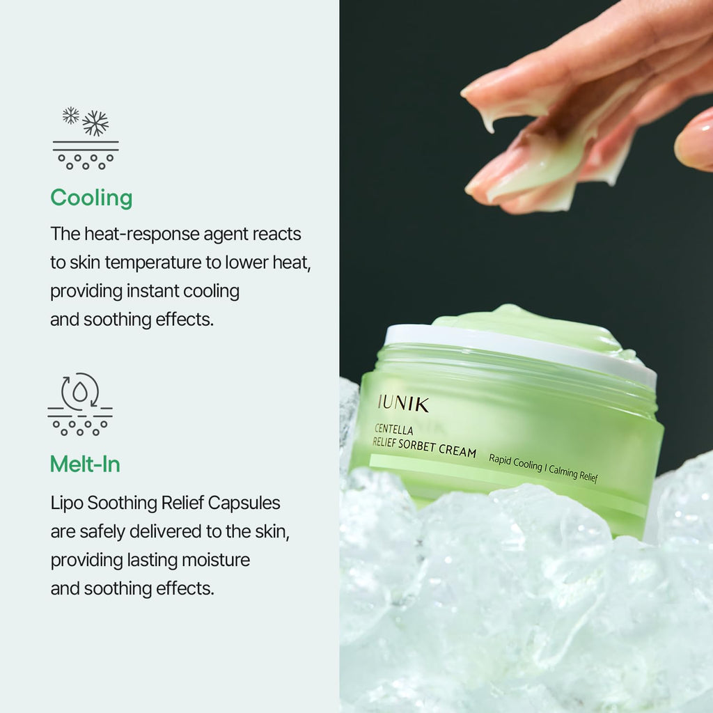 iUNIK Centella Relief Sorbet Cream 50ml