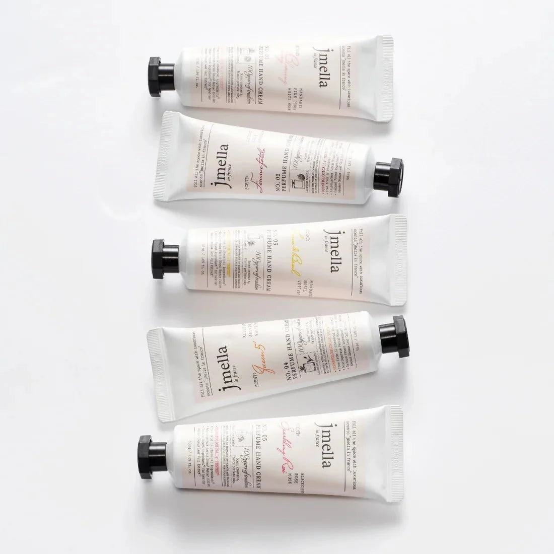 Jmella In France Favorite Perfume Hand Cream Set (50ml x 5)