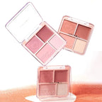 Judydoll 2 in 1 Blush Highlight Palette (3 Shades)