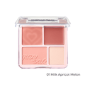 Judydoll 2 in 1 Blush Highlight Palette (3 Shades)