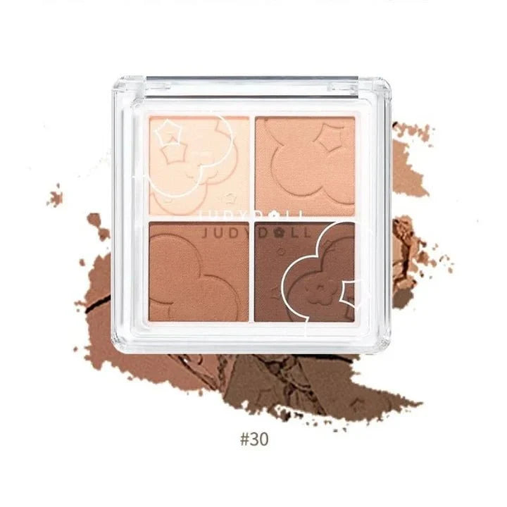 Judydoll 4 Shades Eyeshadow (2 Styles)