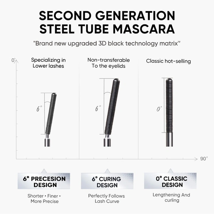 Judydoll Fine Curling Mascara 6° Precision Design - Large Volume
