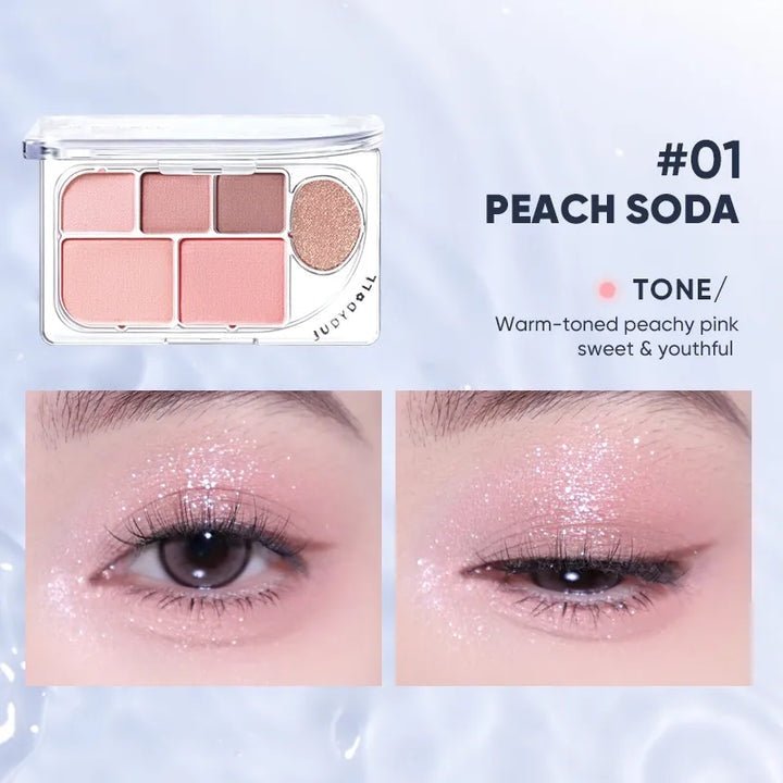 Judydoll Dew-Shine 6-Color Palette