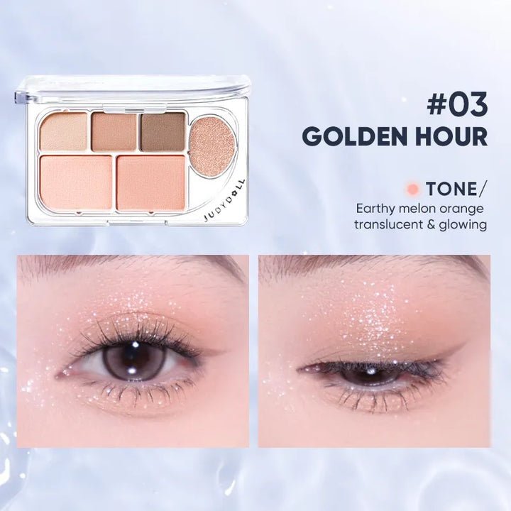 Judydoll Dew-Shine 6-Color Palette