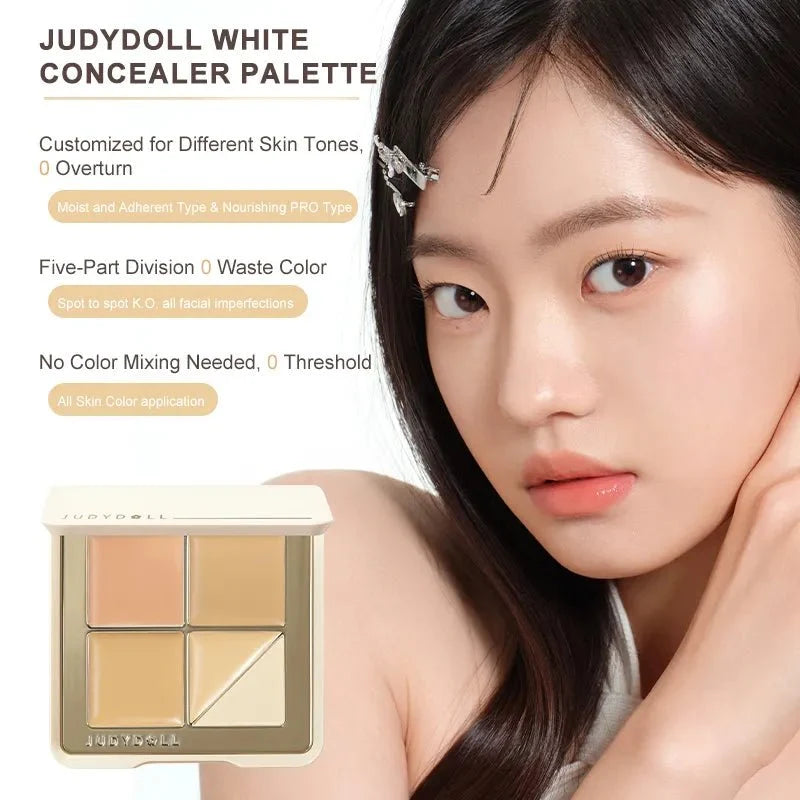 Judydoll Traceless Cloud Touch Concealer Palette (3 Shades)