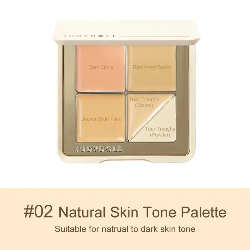 Judydoll Traceless Cloud Touch Concealer Palette (3 Shades)