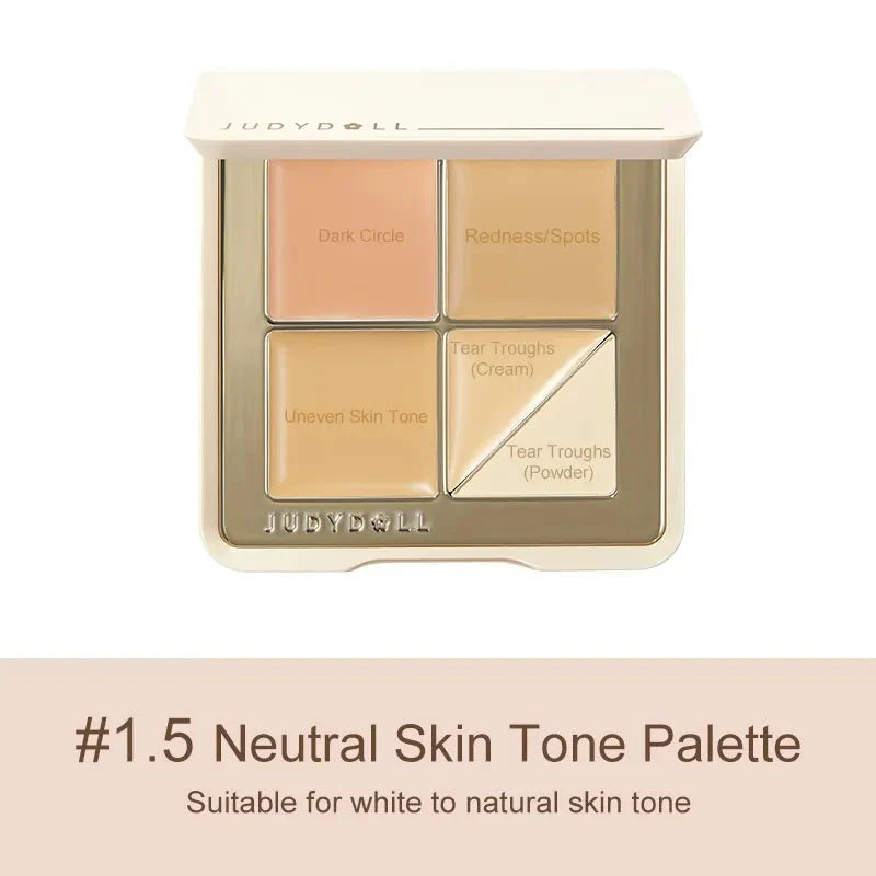 Judydoll Traceless Cloud Touch Concealer Palette (3 Shades)