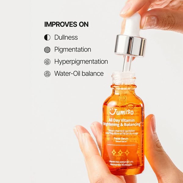 JUMISO All Day Vitamin Brightening & Balancing Facial Serum 30ml