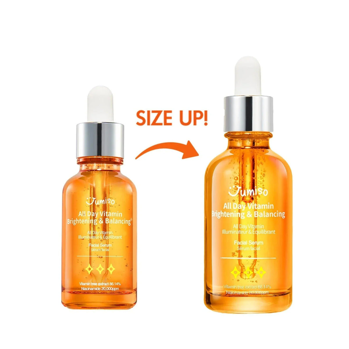 JUMISO All Day Vitamin Brightening & Balancing Facial Serum 30ml