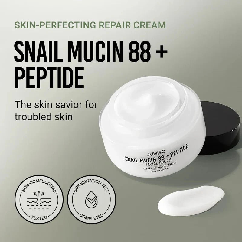 JUMISO Snail Mucin 88 + Peptide Facial Cream 100ml