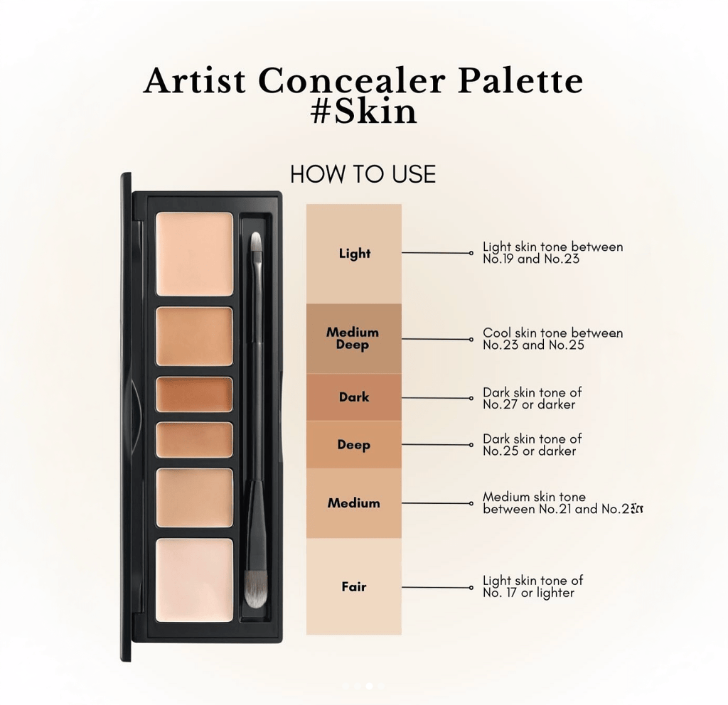 JUNGSAEMMOOL Artist Concealer Palette 6.6g (2 Shades)