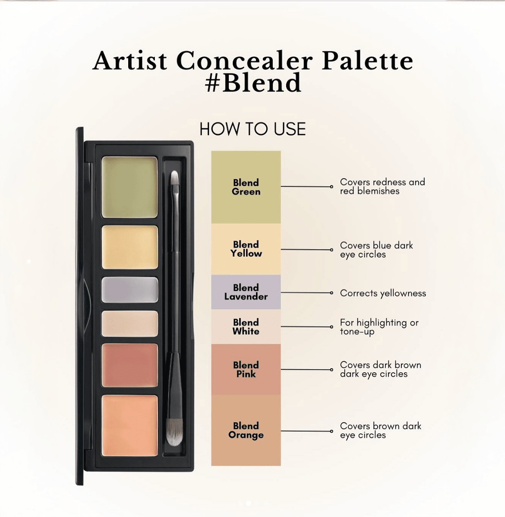 JUNGSAEMMOOL Artist Concealer Palette 6.6g (2 Shades)