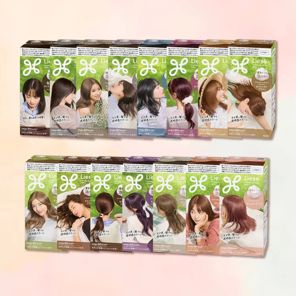 KAO Liese Foam Hair Color (6 Colors)