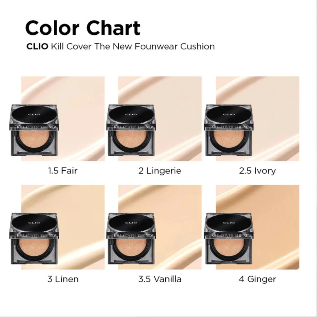 CLIO Kill Cover The New Founwear Cushion (Original)