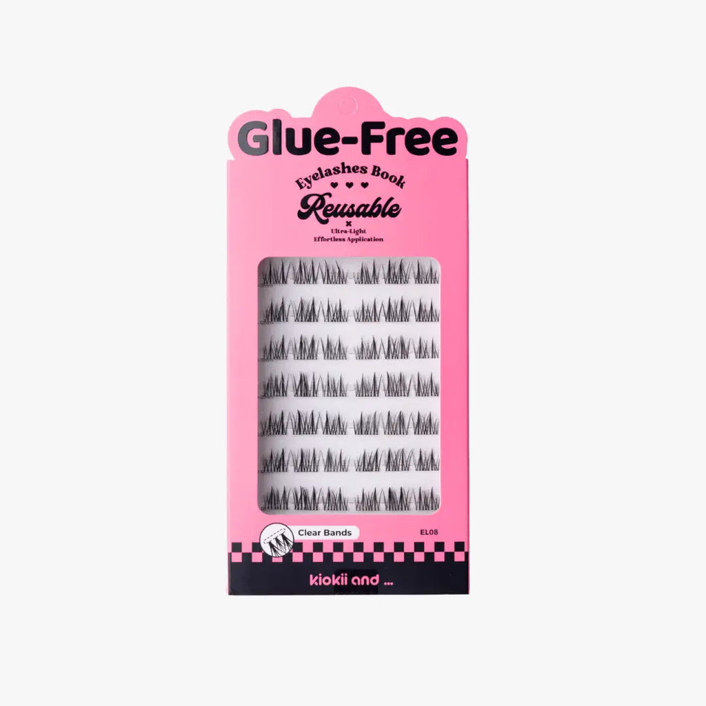 Kiokii Book Cluster Glue-Free Lashes - Silk Mirage 8mm- 12mm