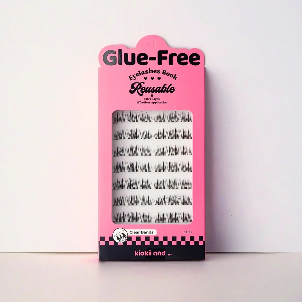 Kiokii Book Cluster Glue-Free Lashes - Silk Mirage 8mm- 12mm