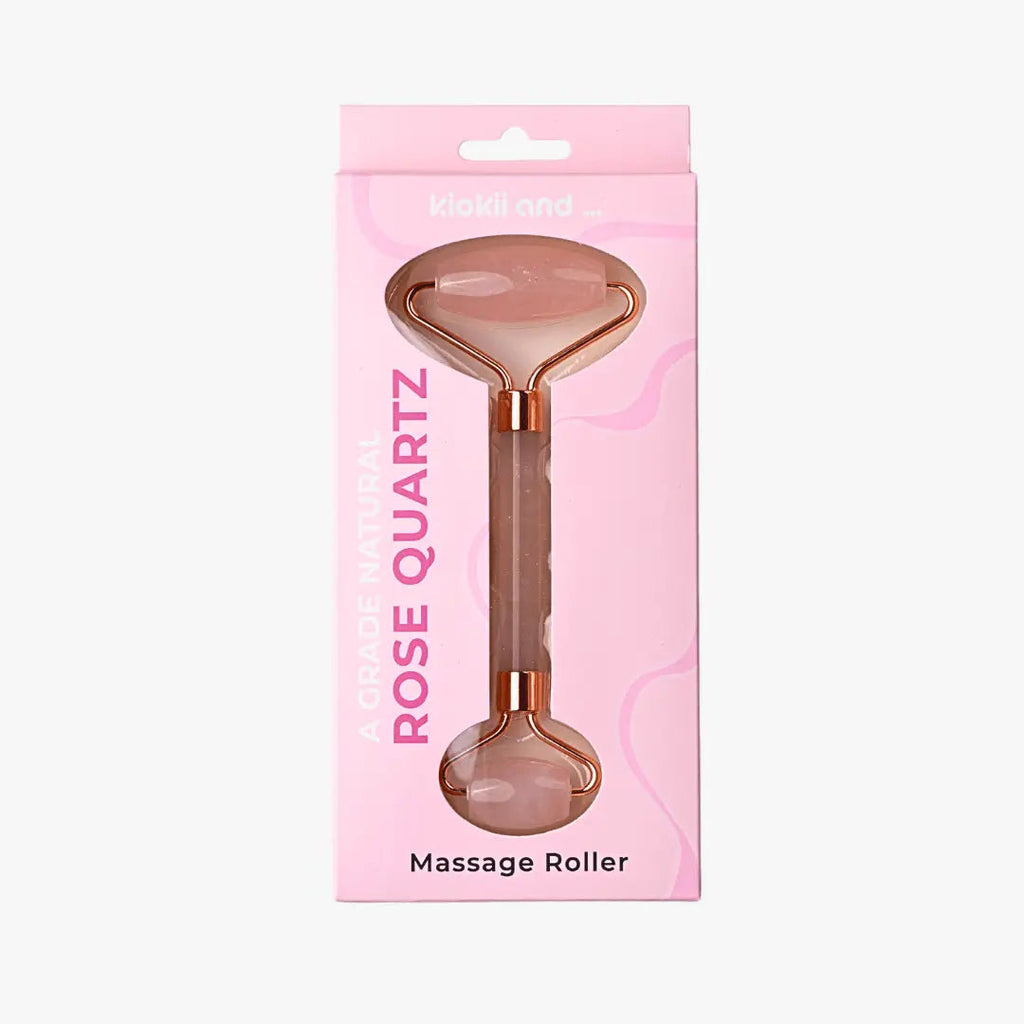 Kiokii Natural Rose Quartz Massage Roller