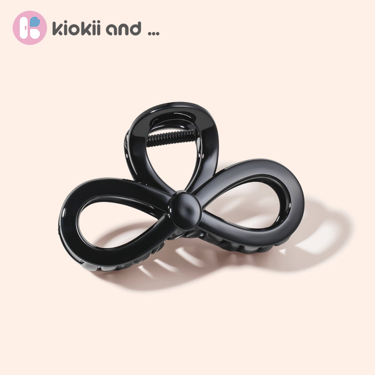 Arch14 Twist Bow Acrylic Claw Clip 1pc