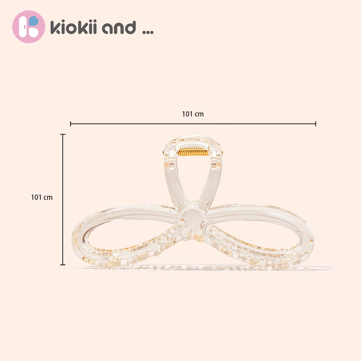 Arch14 Double Loop Claw Clip 1pc