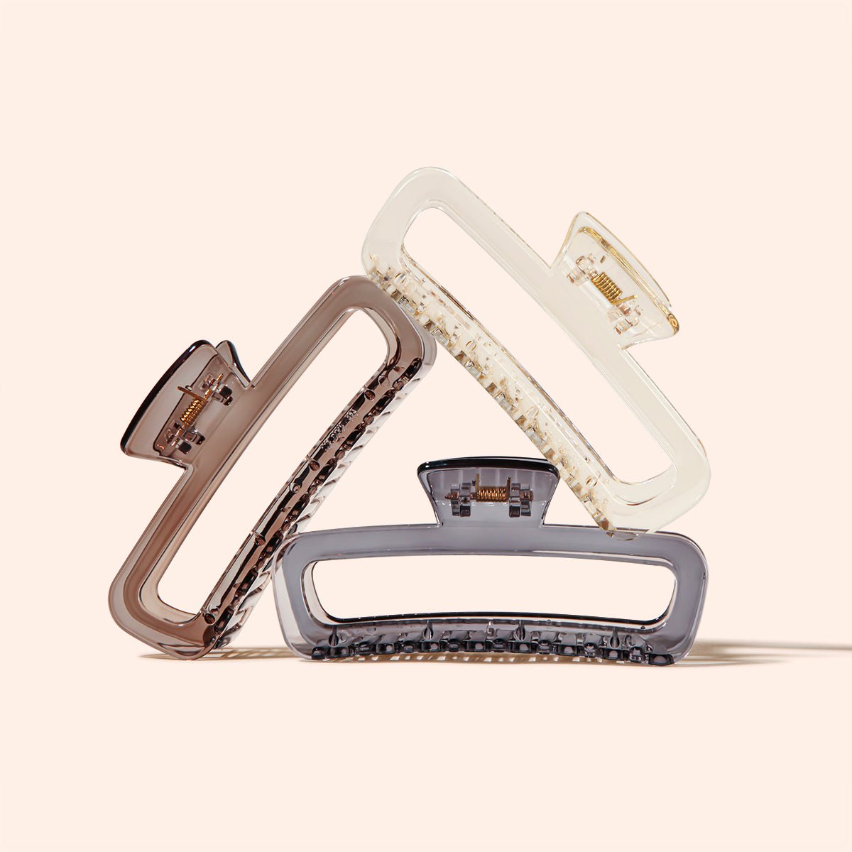 Arch14 Smoky Transparent Claw Clip 1pc