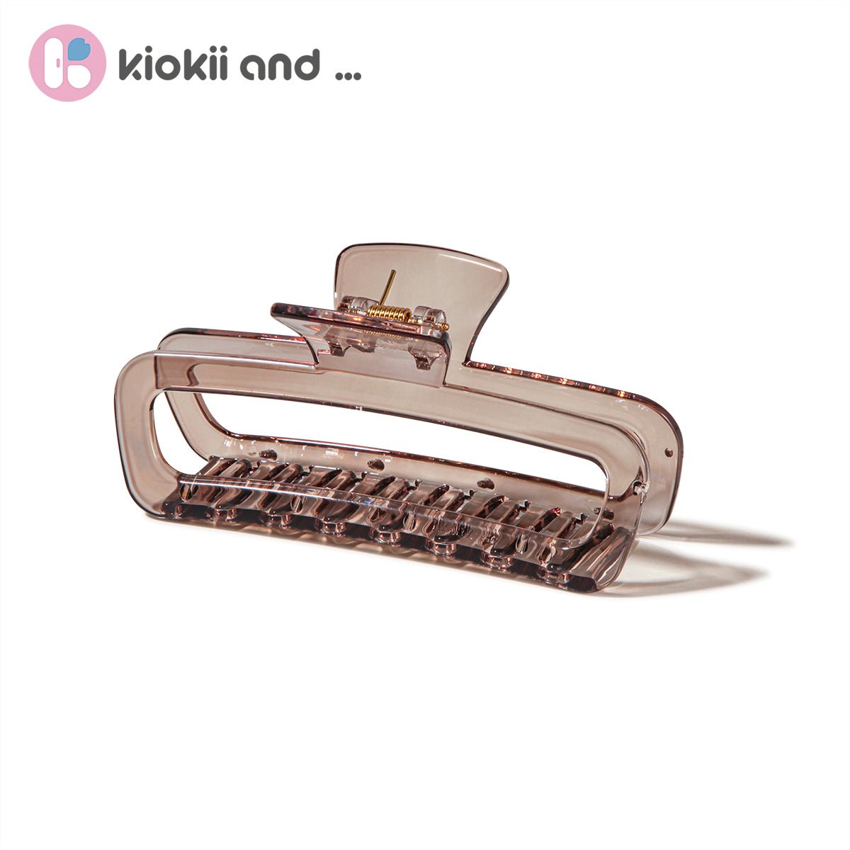 Arch14 Smoky Transparent Claw Clip 1pc