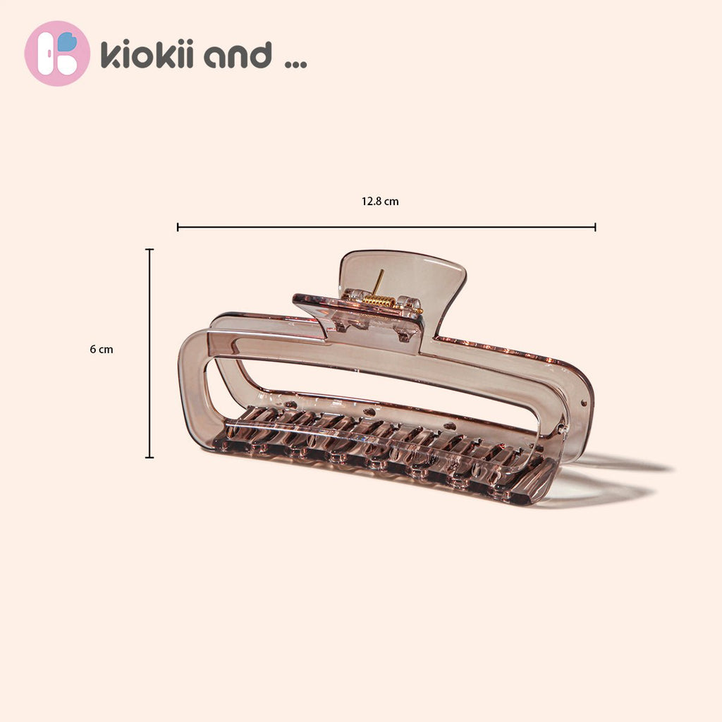Arch14 Smoky Transparent Claw Clip 1pc
