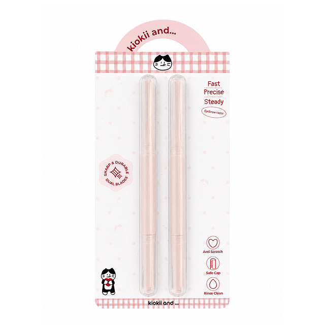 Kiokii Double Head Eyebrow Trimmer 2pcs