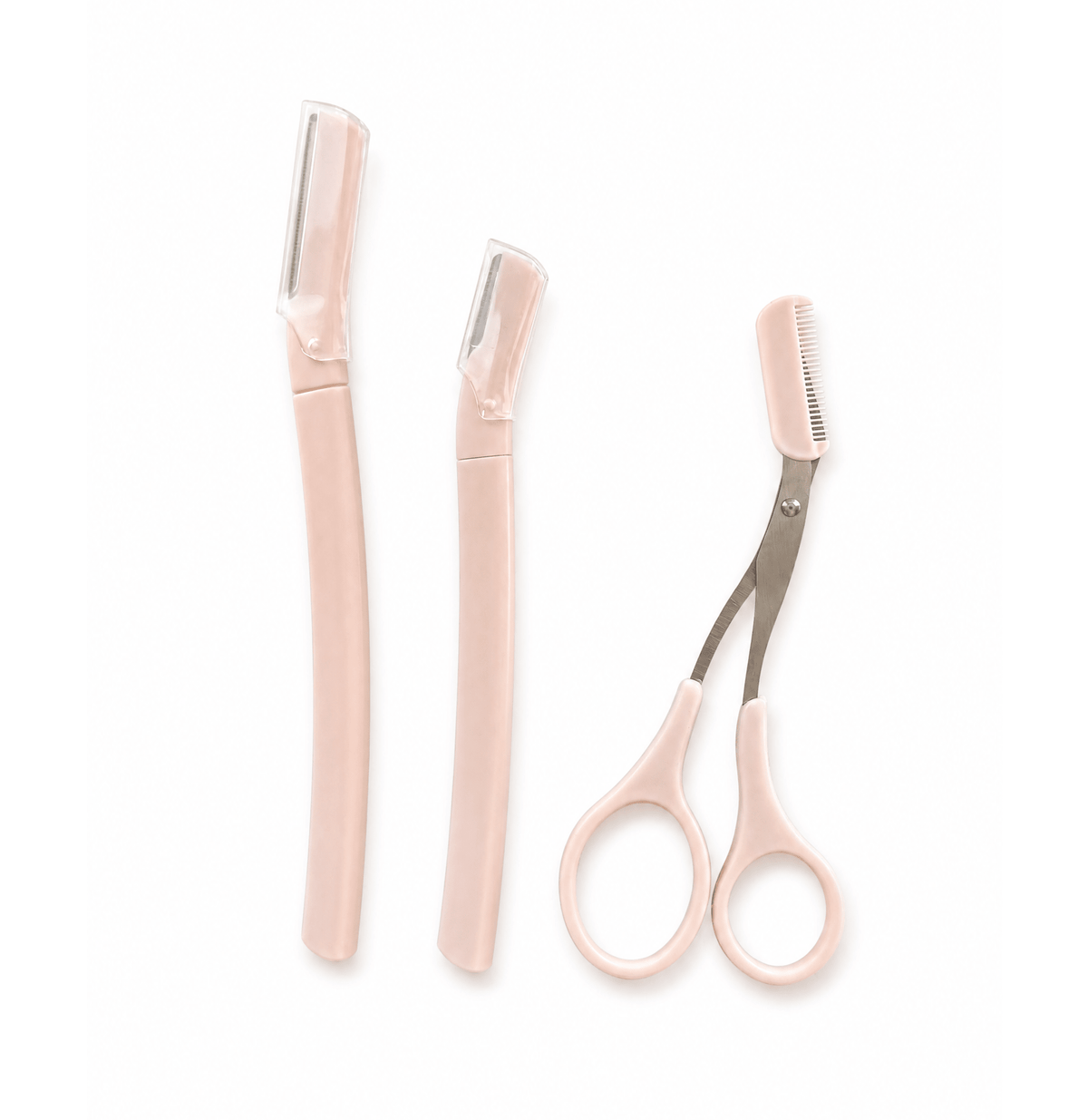 Kiokii Eyebrow Trimming Knife Eyebrow Cutting Combination 3pcs