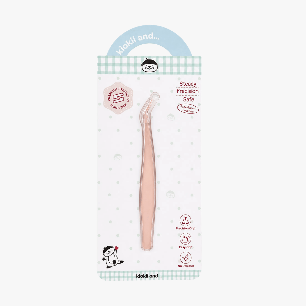 Kiokii Eyelash Tweezers 1pc