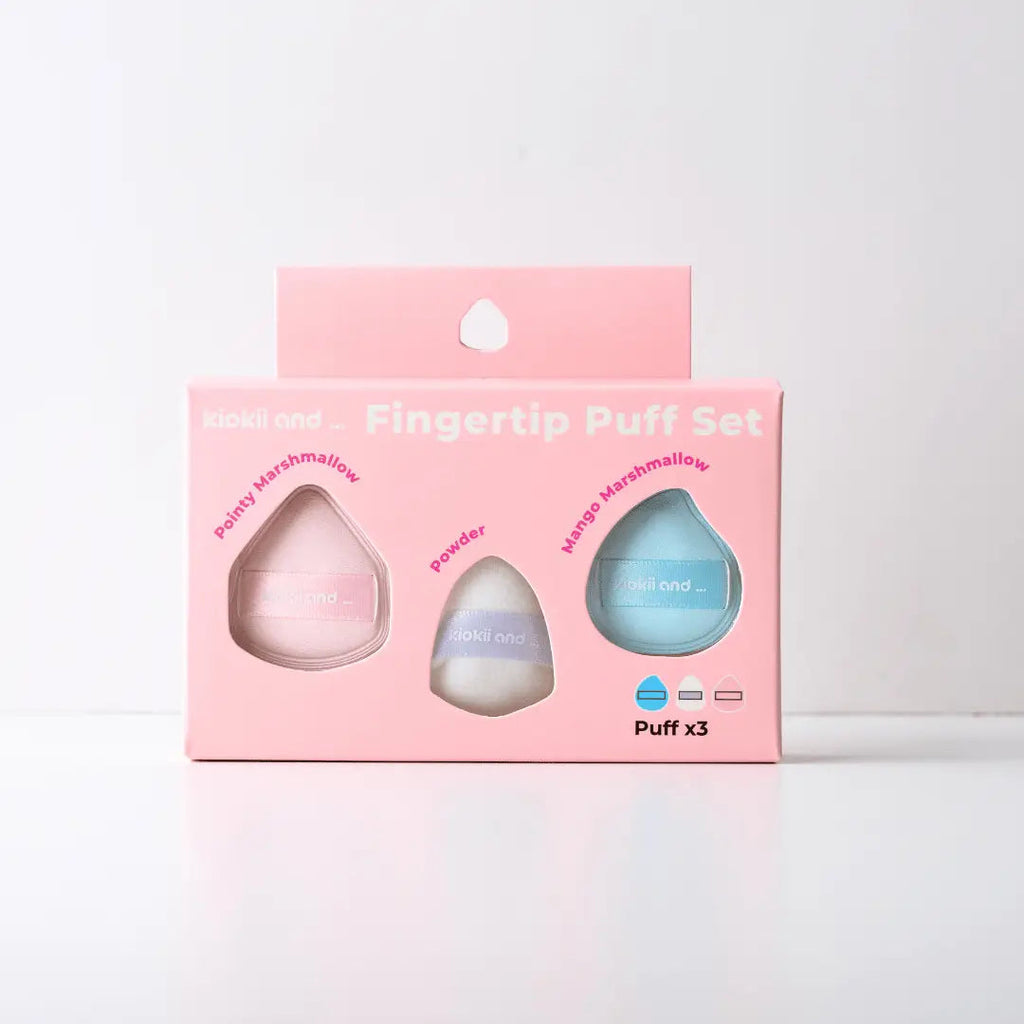 Kiokii Fingertip Puff Set (set of 3)