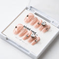 Kiokii Handmade Press-On Nails  - Crystal Blush