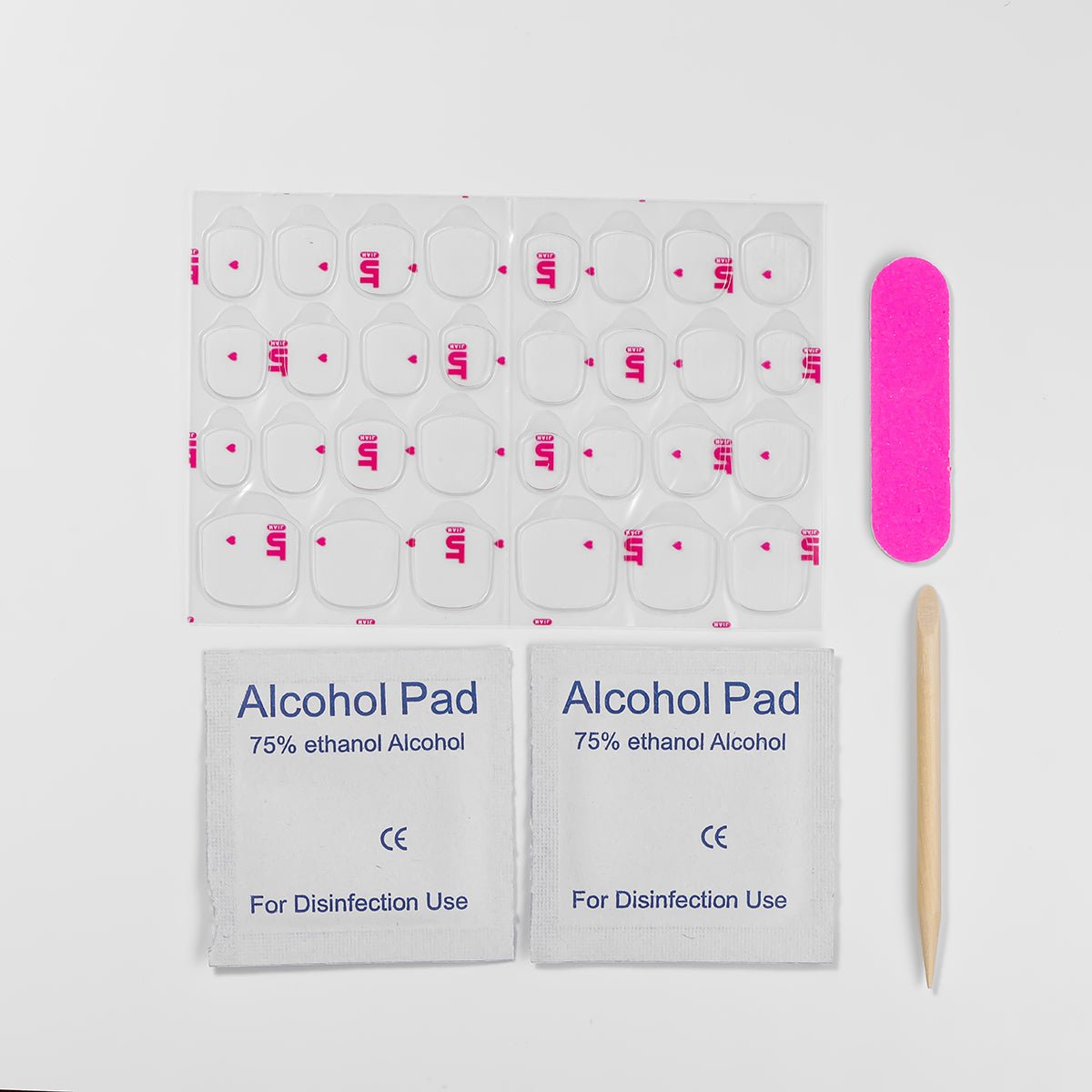 Kiokii Handmade Press-On Nails-NudeElegance Wearable