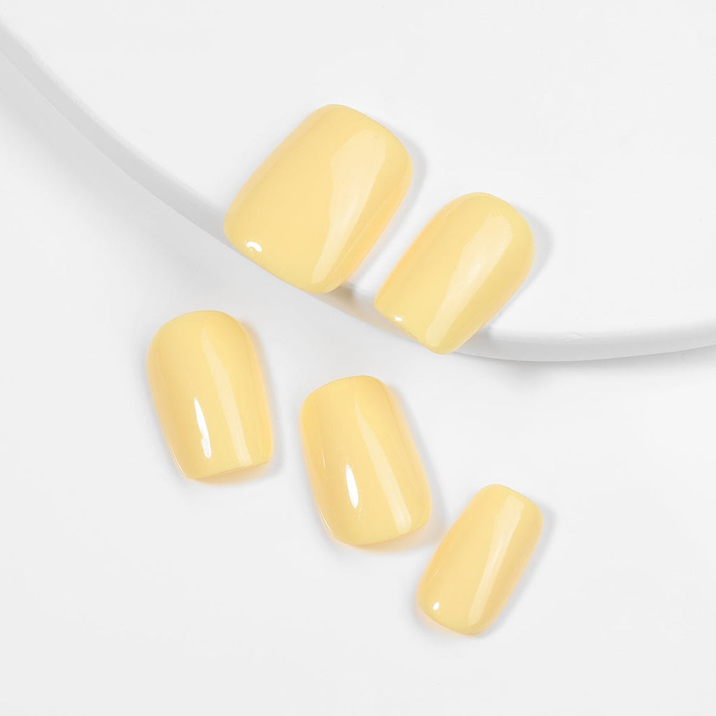 Kiokii Handmade Press-On Nails-Glowing Elegance Nail Set