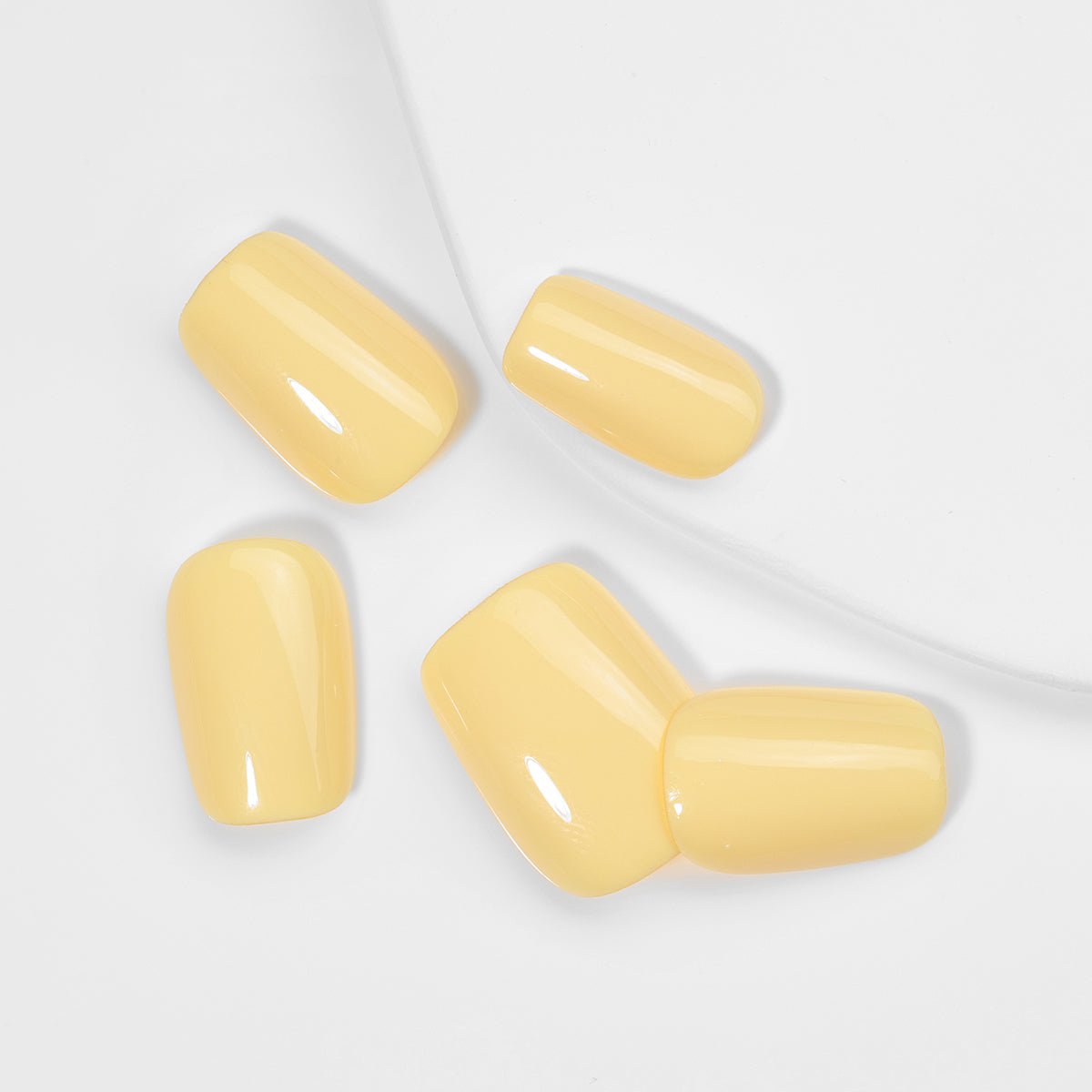 Kiokii Handmade Press-On Nails-Glowing Elegance Nail Set