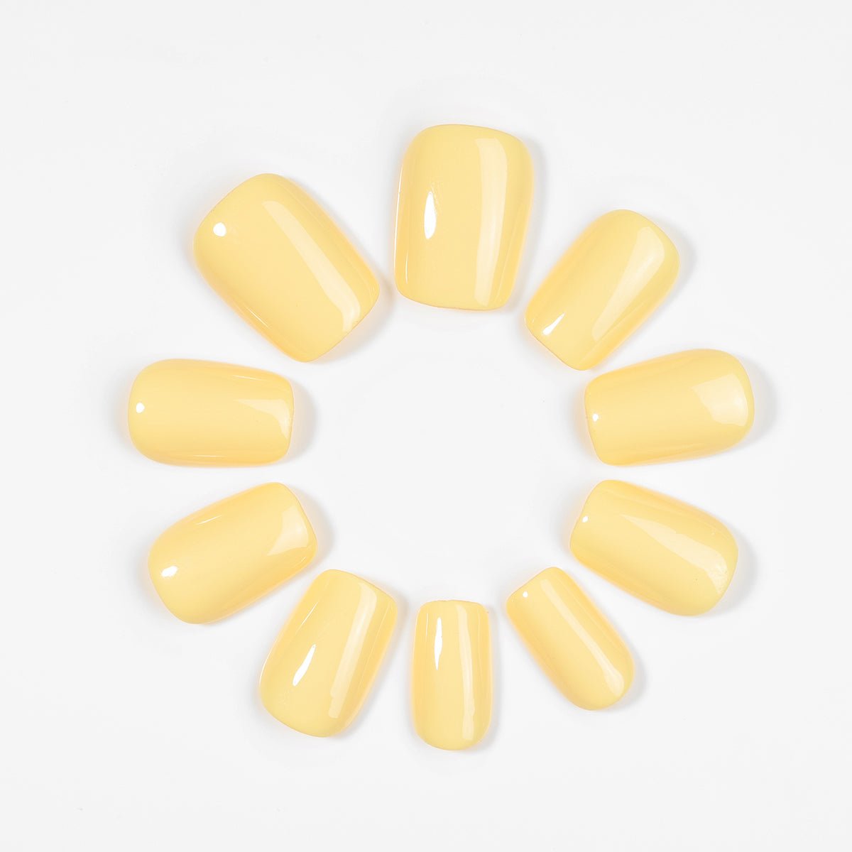 Kiokii Handmade Press-On Nails-Glowing Elegance Nail Set